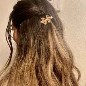 Handmade Polymerclay Watermelon Hair clips🍉